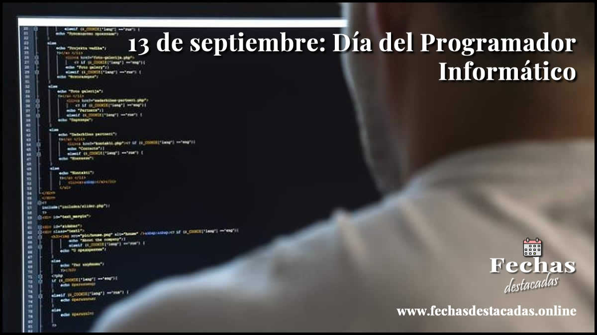 13 de septiembre: Día del Programador Informático