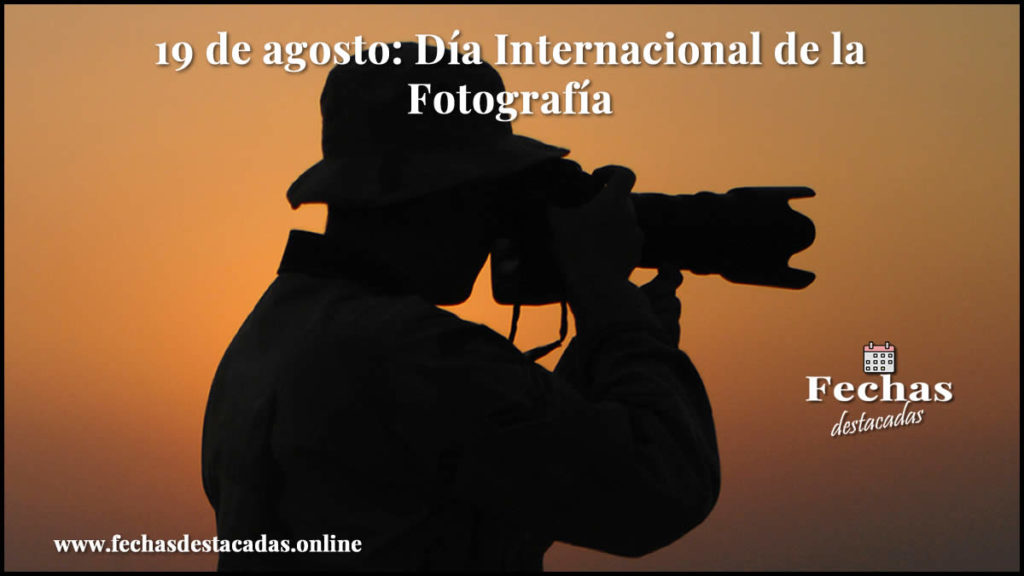 Día Internacional de la Fotografía