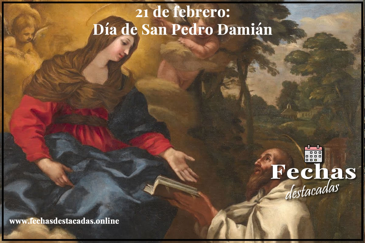 21 de febrero: Día de San Pedro Damián