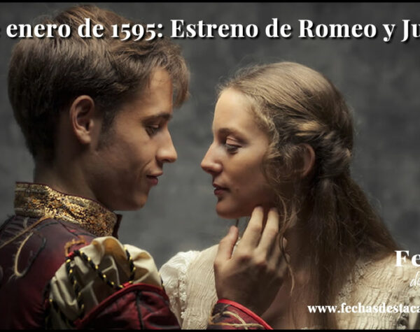 25 de enero de 1595: Estreno de Romeo y Julieta de William Shakespeare