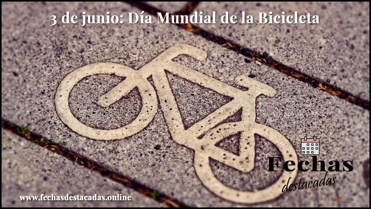 3 de junio: Día Mundial de la Bicicleta