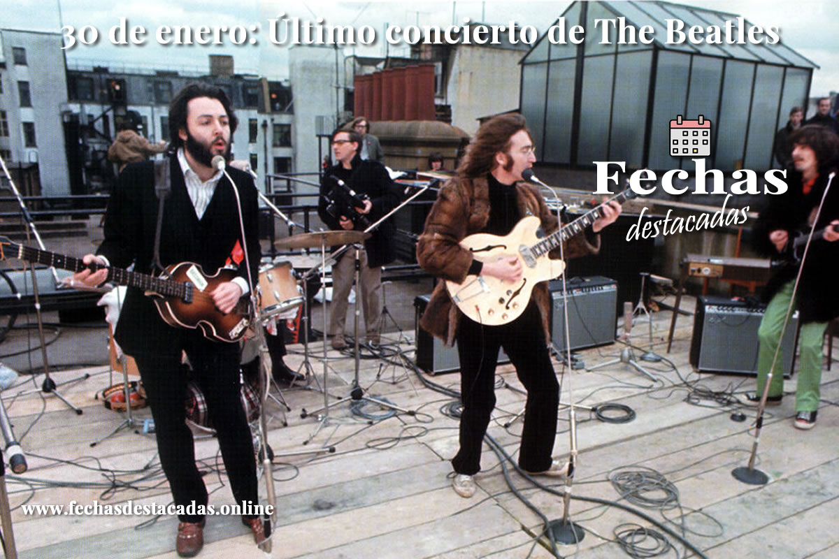 30 de enero de 1969: Último concierto de The Beatles