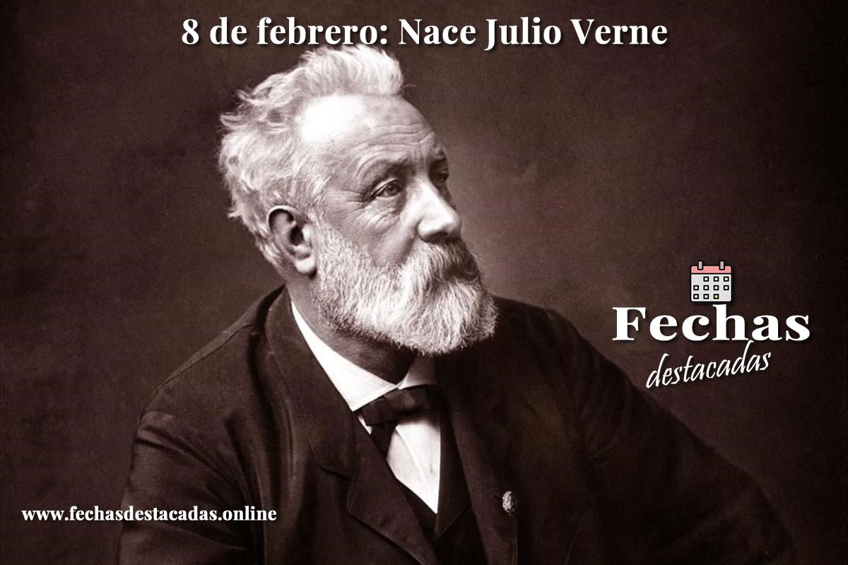 8 de febrero de 1828: Nace Julio Verne